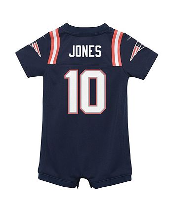 Nike Boys and Girls Newborn and Infant Mac Jones Navy New England