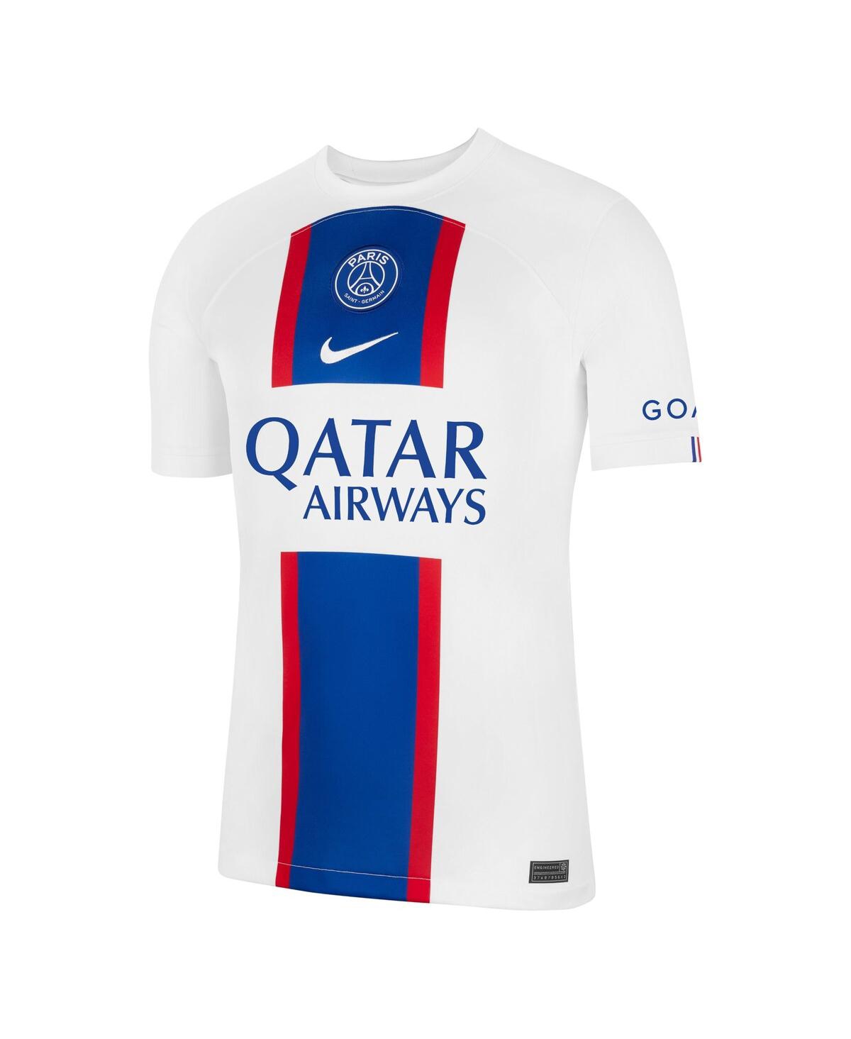 Men's NikeParis Saint-Germain 2022/23 Third Breathe Stadium Replica Blank Jersey - White