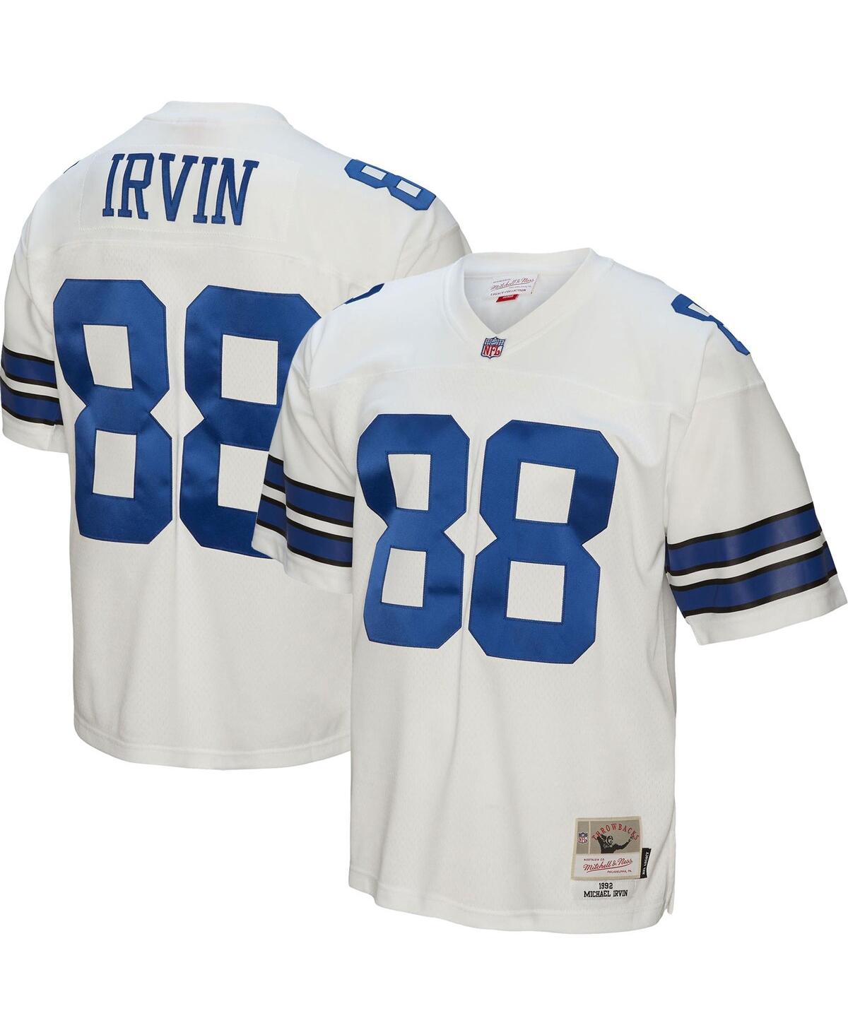 Men's Mitchell & Ness Michael IrvDallas Cowboys 1992 Legacy Replica Jersey - White