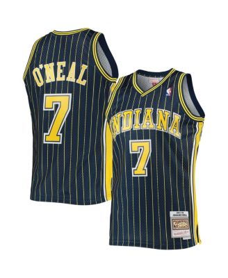Mitchell & Ness Men's Jermaine O'Neal Navy Indiana Pacers 2003-04