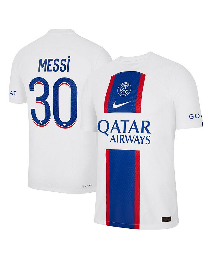 Nike Men's Lionel Messi White Paris Saint-Germain 2022/23 Third