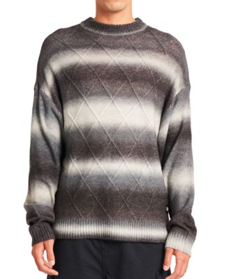 Native Youth - Men's Ombre Striped & Knitted Jumper Sweater