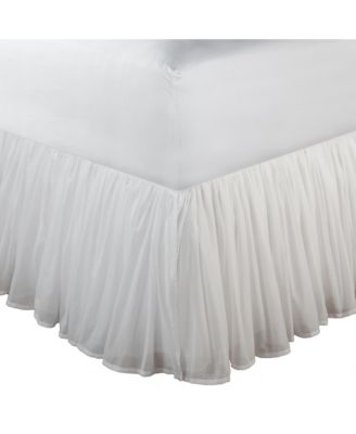Cotton Voile 18" Drop Bedskirt, King