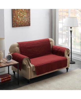 Gold-tone Rush Loveseat Protector, 103" x 76"