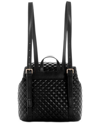 GUESS Adam Flap Quilted Small Backpack & Reviews - Handbags ...
