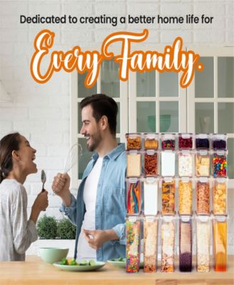 Air Tight Food Storage Container, 24 Pack