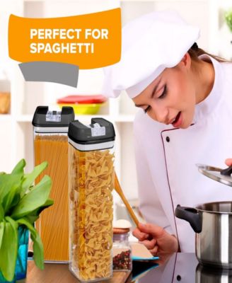 4 Piece Food Storage Containers, 1.9 Liter