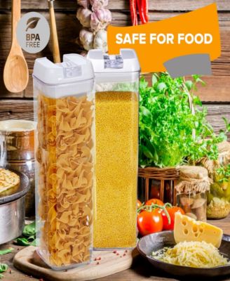 4 Piece Food Storage Containers, 1.9 Liter