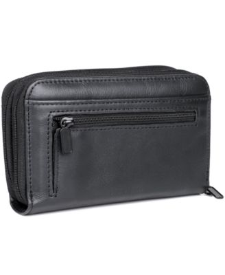 Women's Heiress Double Zip Organizer Wallet
