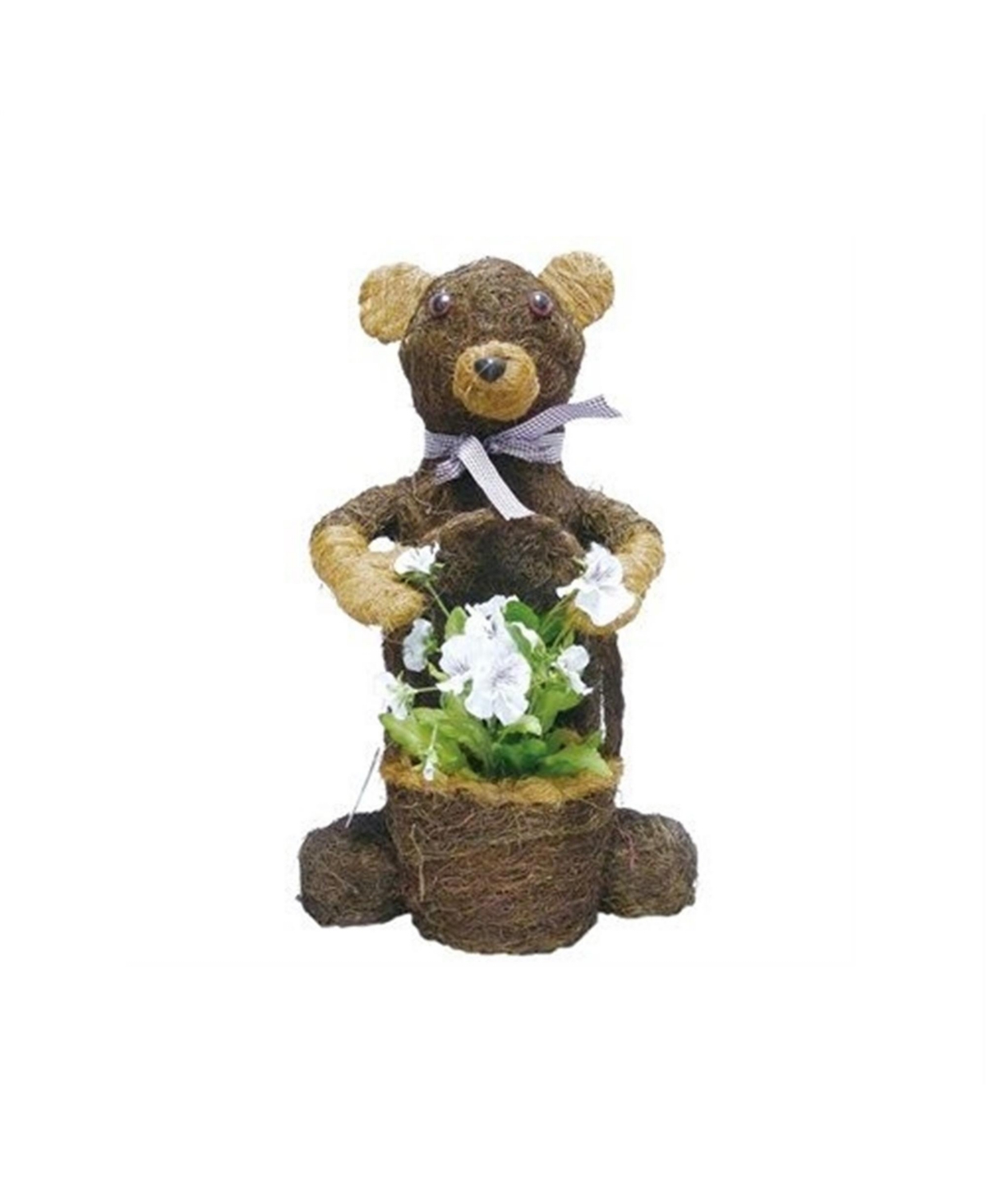 RA818 Bear Brushwood Topiary, Brown - Multi