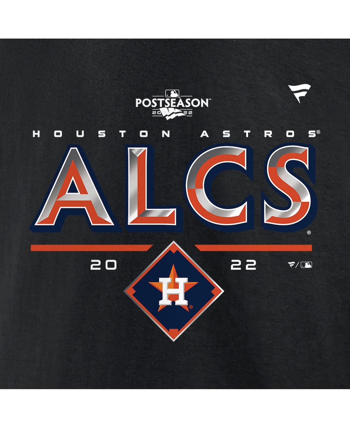 Men's FanaticsHouston Astros 2022 Division Series Winner Locker Room T-shirt - Black
