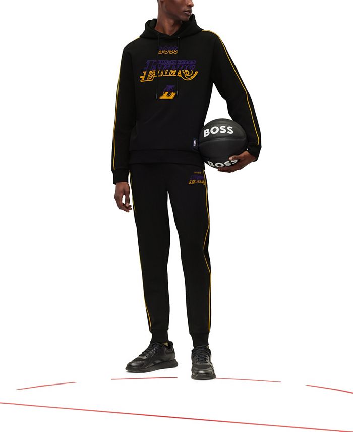 Hugo Boss BOSS x NBA Men's Los Angeles Lakers Hoodie & Reviews - Hugo ...