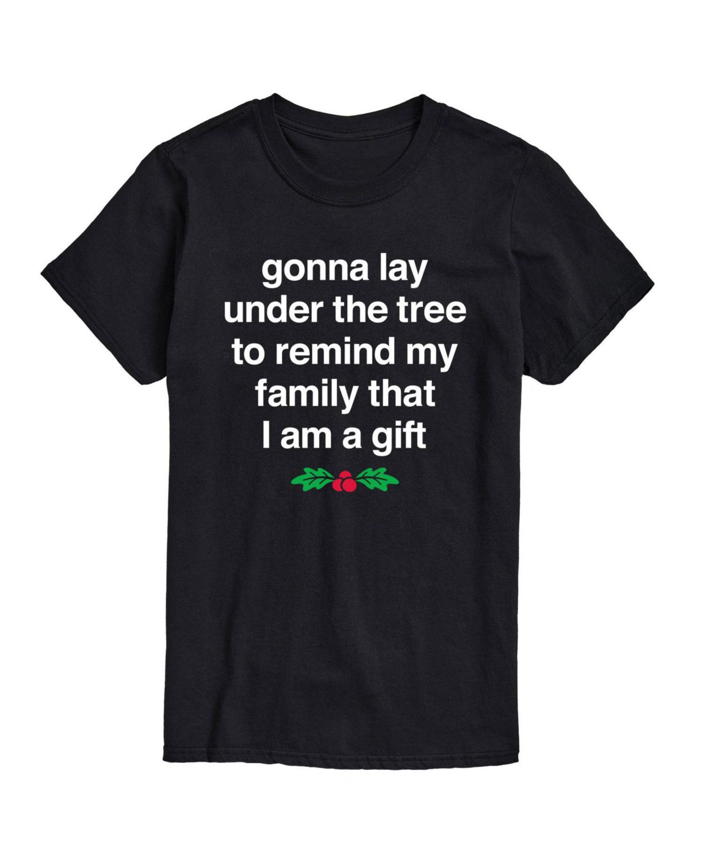 Мужская футболка AIRWAVES I Am a Gift Short Sleeve, цвет: Чёрный — фото 1