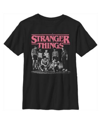 Netflix Boy's Stranger Things Title Logo Faded Child T-Shirt - Macy's