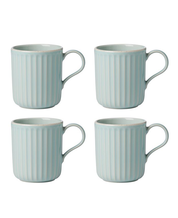 Lenox French Perle Solid 4 Piece Mug Set, Service for 4 - Macy's