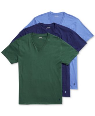 Polo Ralph Lauren - Men's 3-Pk. Cotton Classic V-Neck T-Shirts