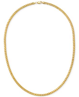 Cuban Link 18" Chain Necklace in 10k Gold