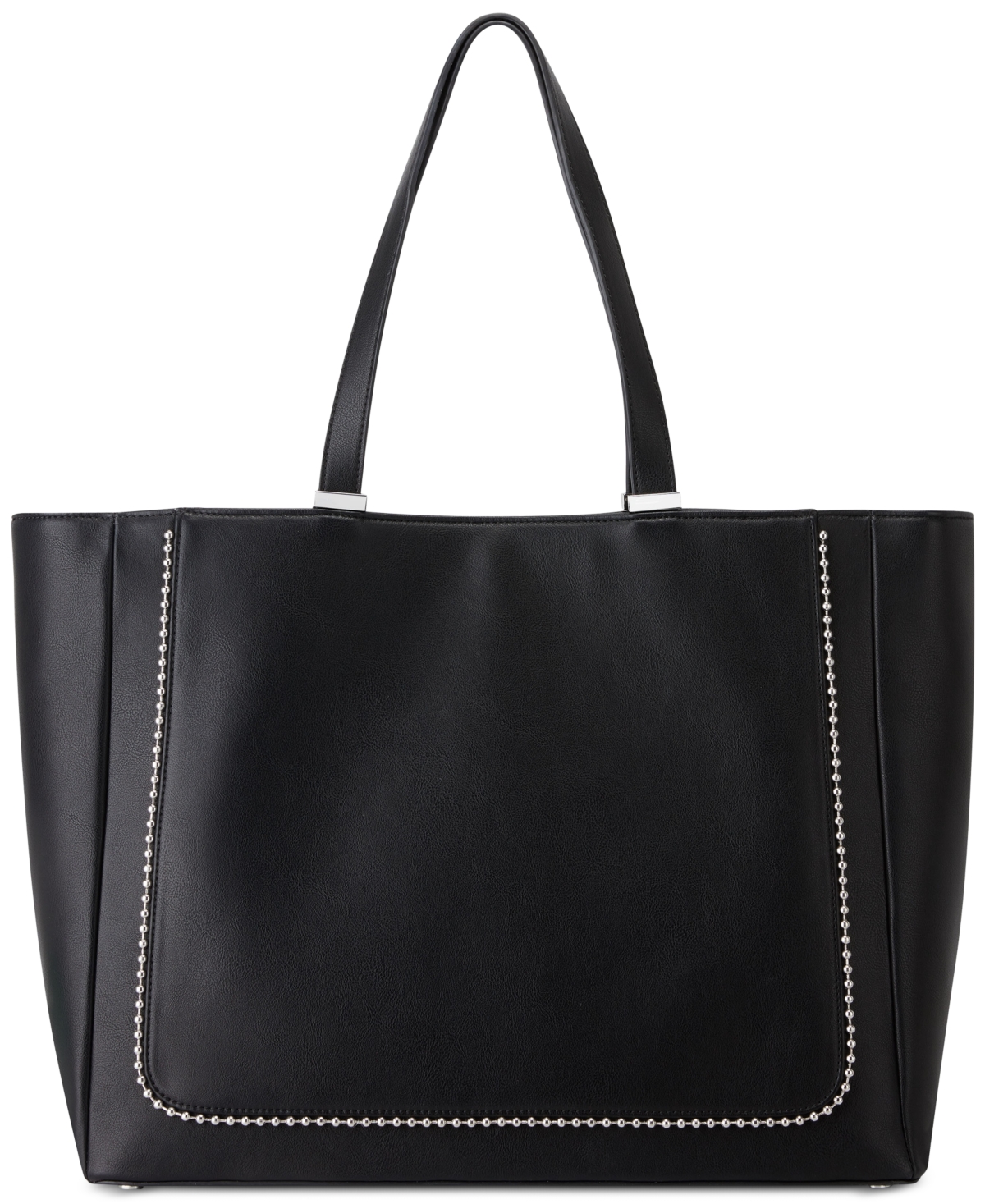 Inc International Concepts Michaella Beaded Tote, Created For Macy's In Black