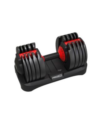 Profit Smart Bell Quick Select Adjustable Dumbbell 5 52 lbs Macy s