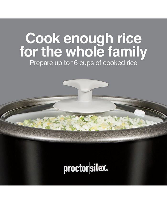Proctor Silex 16 Cup Rice Cooker and Steamer Macy's