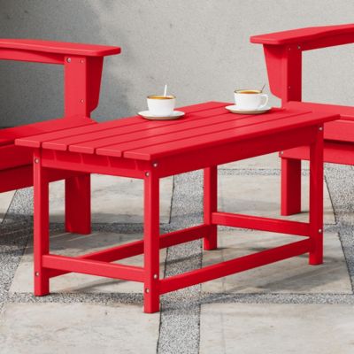 Outdoor Patio Classic Adirondack Coffee Table