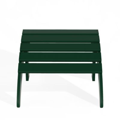 All-Weather Outdoor Patio Poly Adirondack Ottoman Footrest