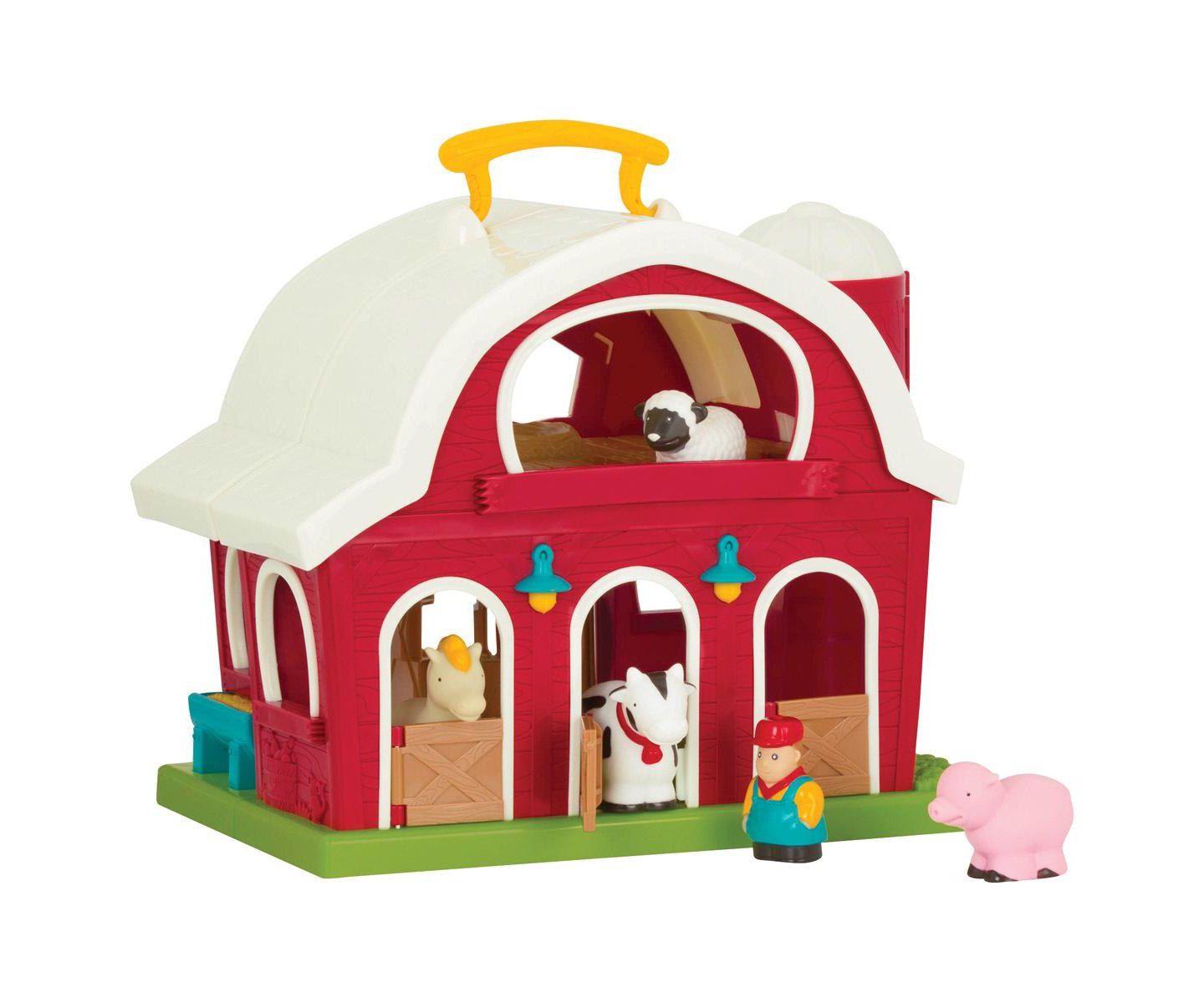 Детский игровой набор Kaplan Early Learning Big Red Barn 6-Piece Playset, Ages 18 Months+ — фото 3