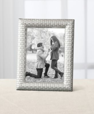 Watchband Silver Photo Frame, 5" x 7"