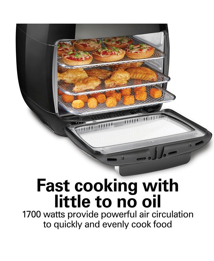 Hamilton Beach Digital Air Fryer Oven with Rotisserie Macy's