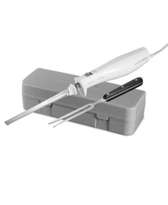 Electric Knife Set with Fork and Case - 74251