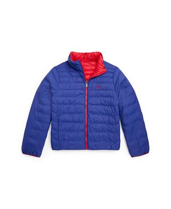 Puffer Polo Ralph Lauren Red size M International in Polyester