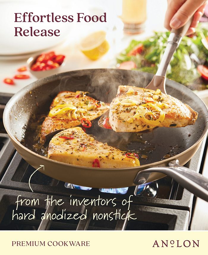 Anolon Ascend Hard Anodized Aluminum NonStick 12" Frying Pan Macy's