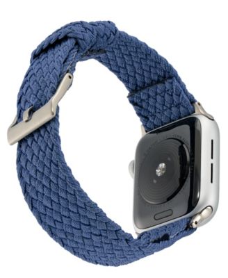 Blue Woven Perlon Band designed for Apple Watch&reg; 42mm (Series 10) & 38/40/41mm