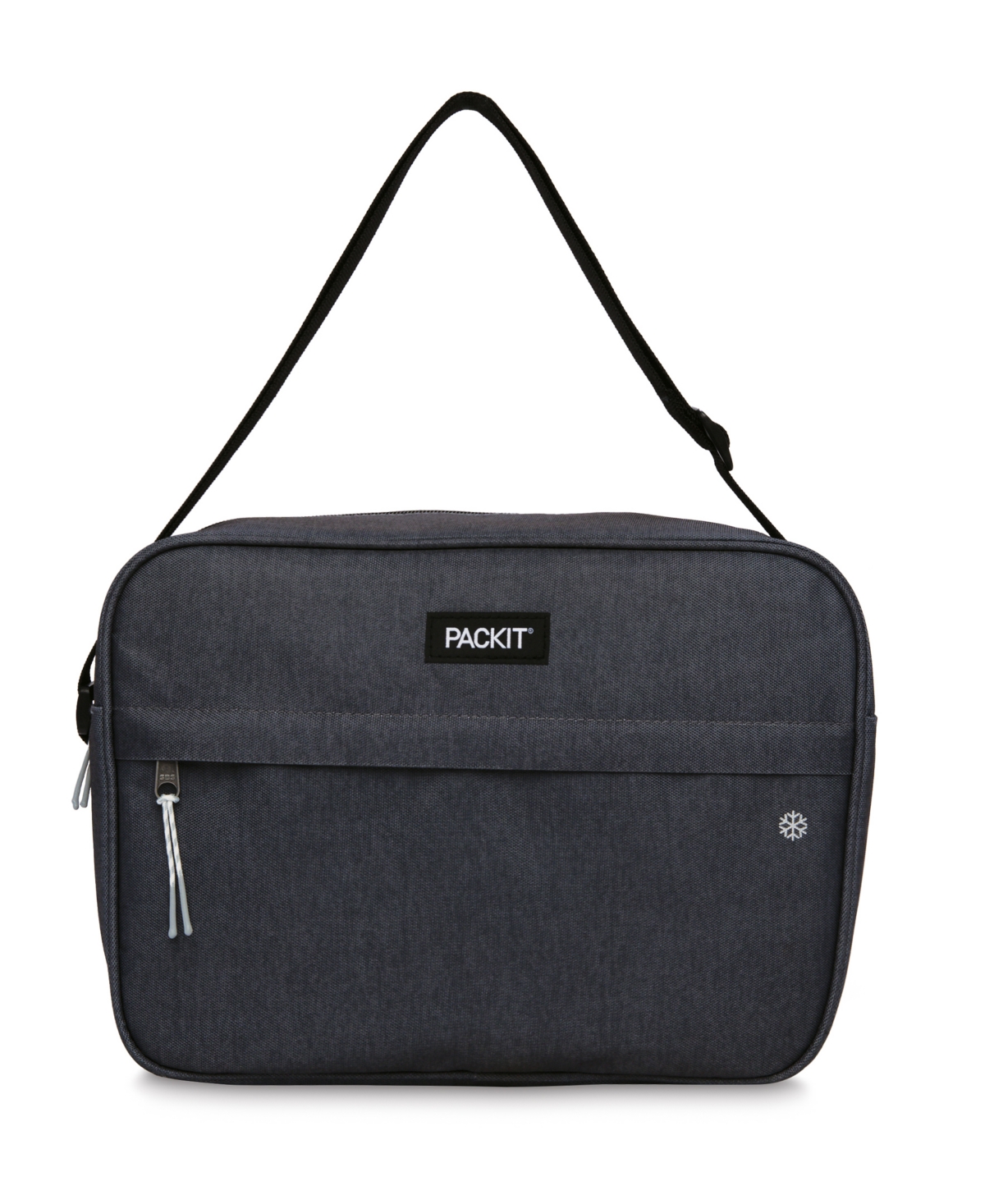 Pack It Freezable Zuma Cooler Bag In City Charcoal