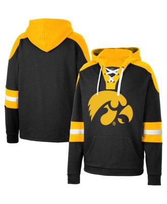 Men's Iowa Hawkeyes Lace-Up 4.0 Pullover Hoodie