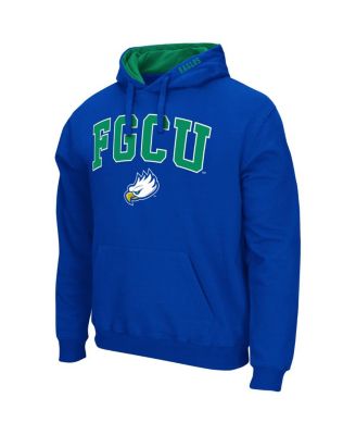 Men's Florida Gulf Coast Eagles Arch & Logo Pullover Hoodie