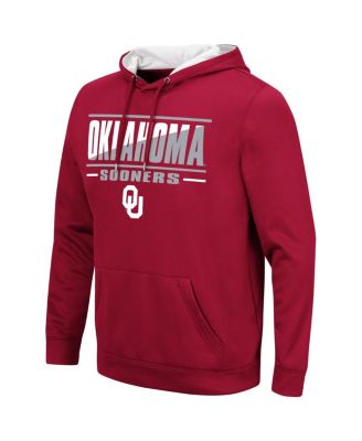 Men's Oklahoma Sooners Slash Stack 2.0 Pullover Hoodie