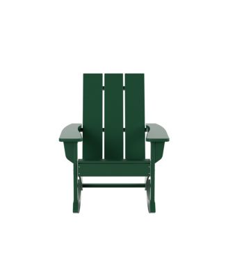 Modern Adirondack Outdoor Rocking Chair