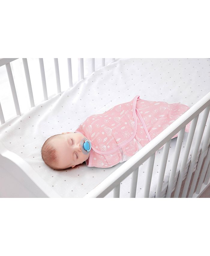 Bublo Baby Baby Baby Swaddle Blanket Girl, 3 Pack Large Newborn