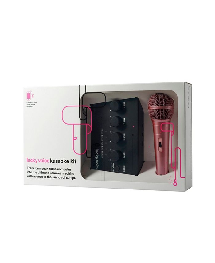 Lucky Voice Karaoke Machine 2.0, Karaoke Machine and Microphone Set