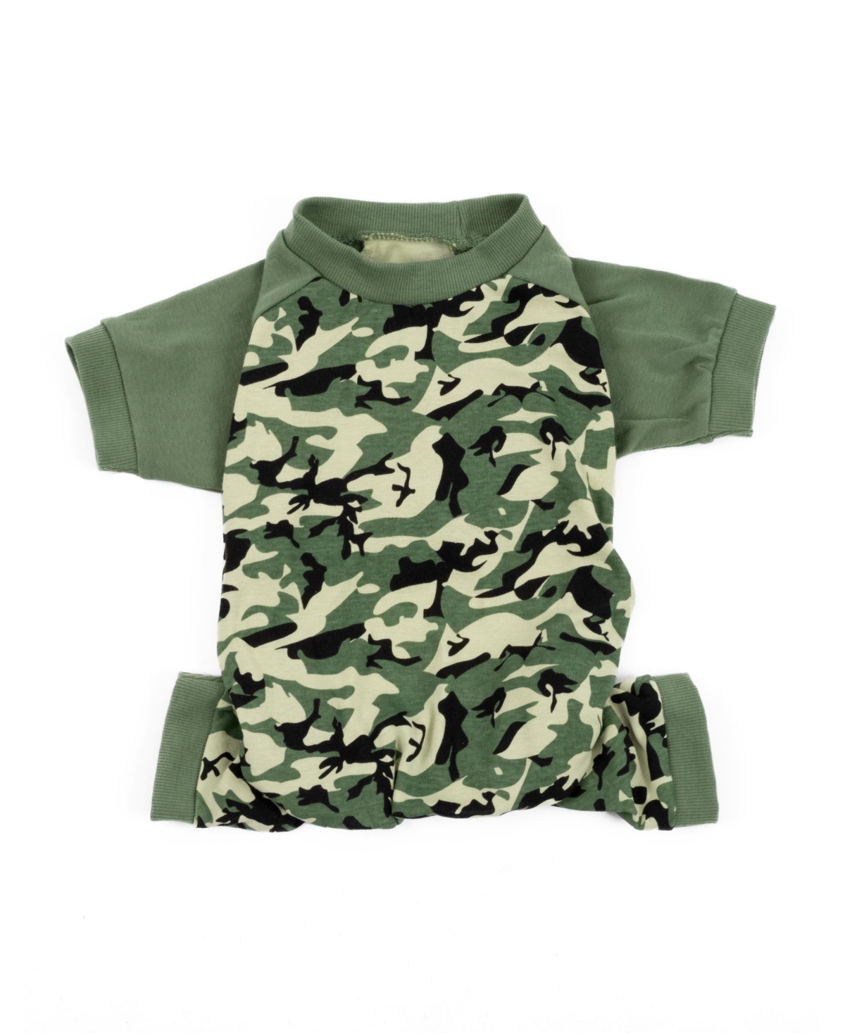 Leveret Dog Cotton Pajama Camouflage