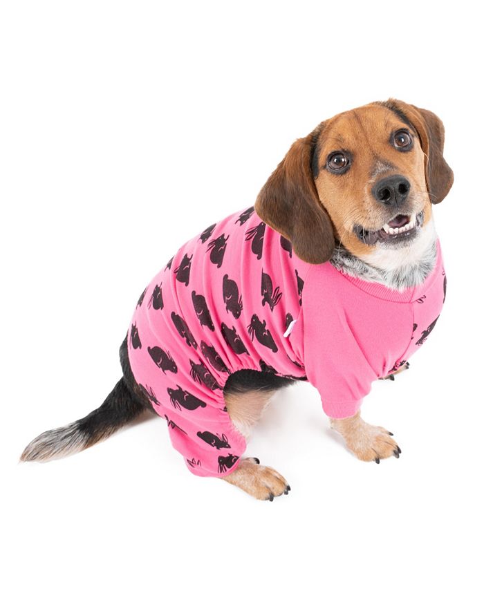 Leveret Dog Cotton Pajama Bunny Pink Macy's