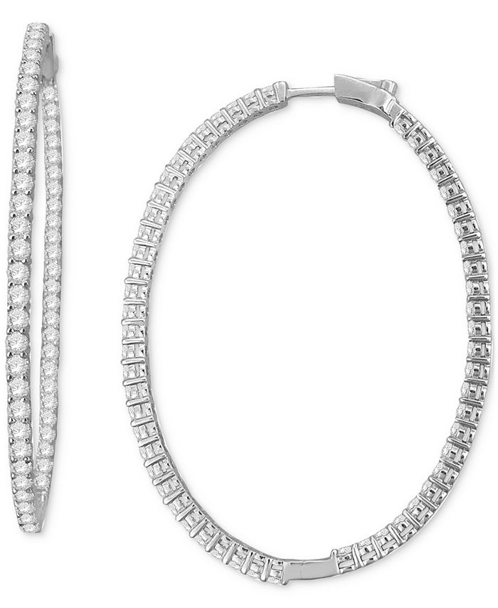 Macys large hoop earrings sale