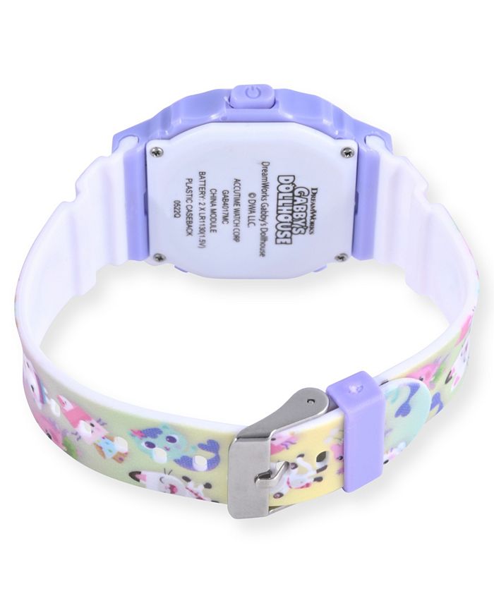 Gabby's Dollhouse Unisex Lilac Silicone Strap LED Touchscreen