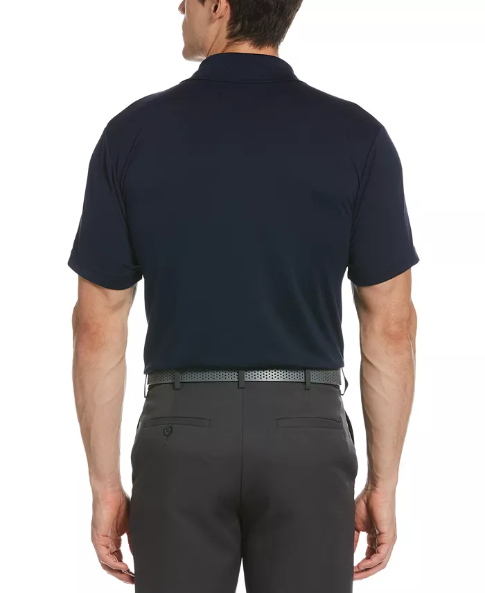 Men's Big & Tall AirFlux™ Solid Mesh Golf Polo - thumbnail 2
