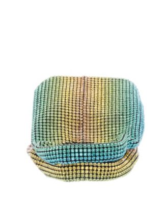 Women's All Over Crystal Satchel Bag