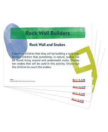 Kaplan Early Learning Foam Rock Wall Builders - Set of 25