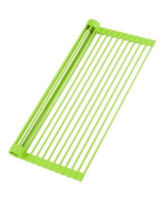 Multipurpose Heavy-Duty Silicone Roll Up Sink Drying Rack