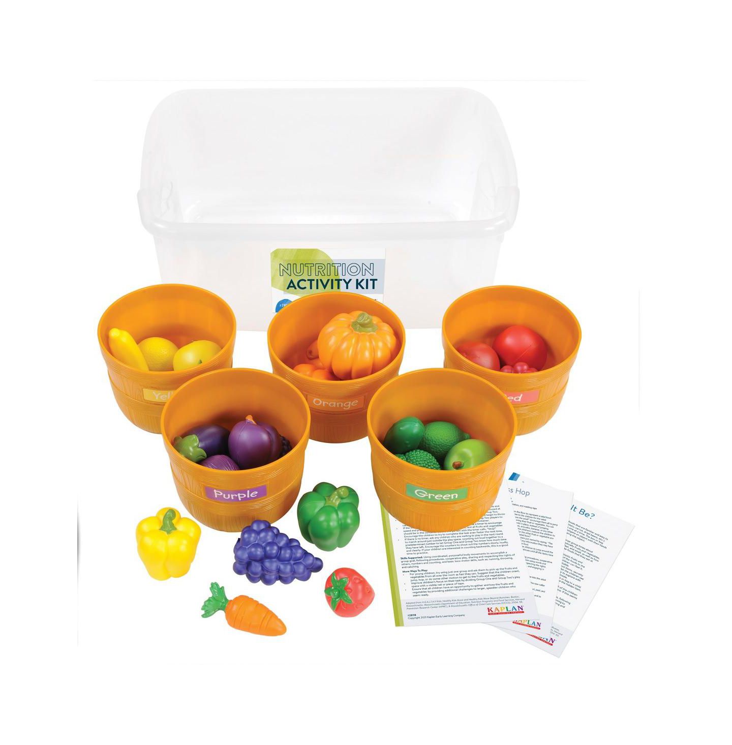 Детские игрушки Kaplan Early Learning The Nutrition Activity Kit — фото 1