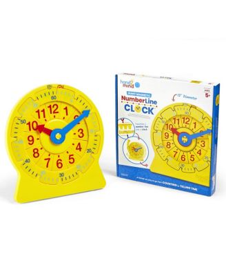 Hand2Mind NumberLine Clock - Macy's